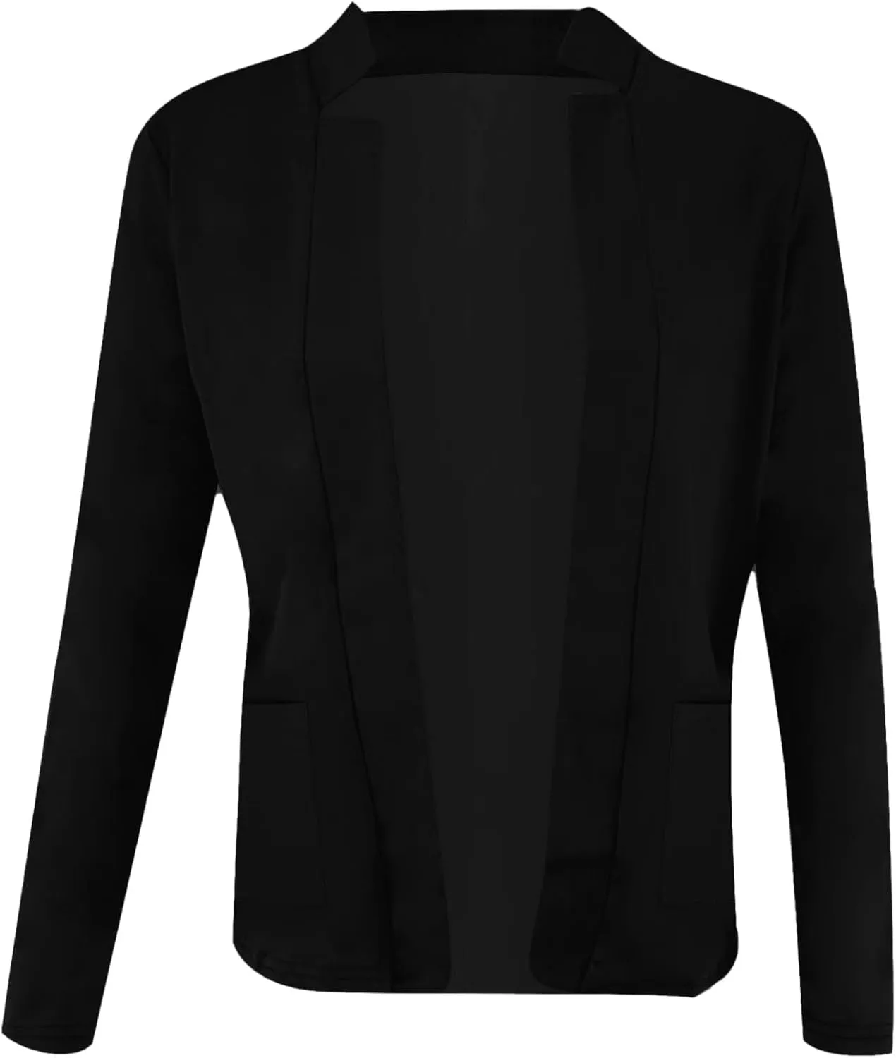 Blazers for Women Business Casual Work Office Suit Coat Tops Cropped Cardigan Jacket 2025 Fall Long Sleeve Outerwear