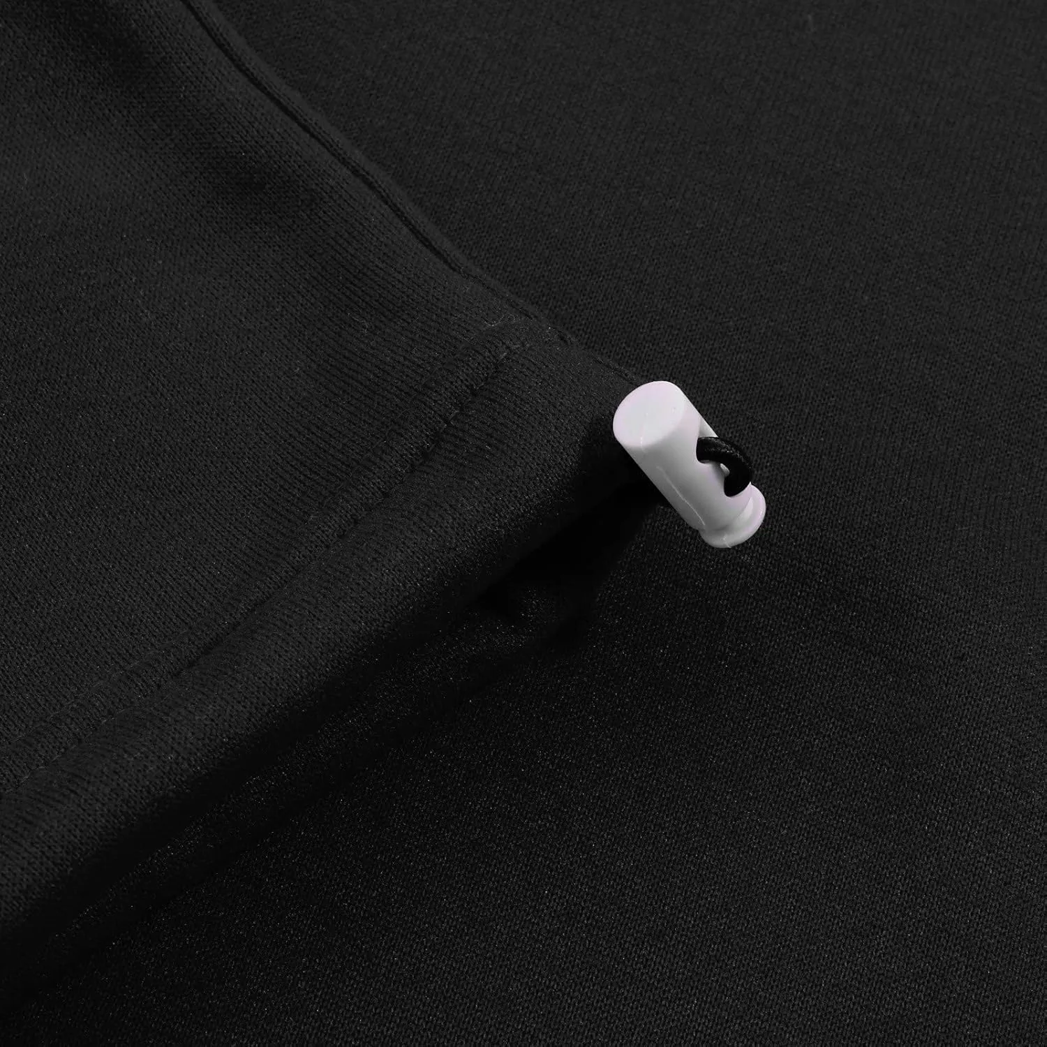 Cargo Sweatpants for Men Fleece Plus Size Hiking Joggers with Pockets Casual Open Bottom Baggy Athletic Pants