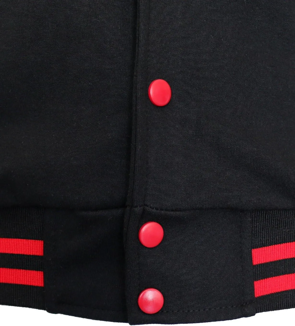 Hoodie Baseball Jacket Varsity Cotton Letterman Jacket