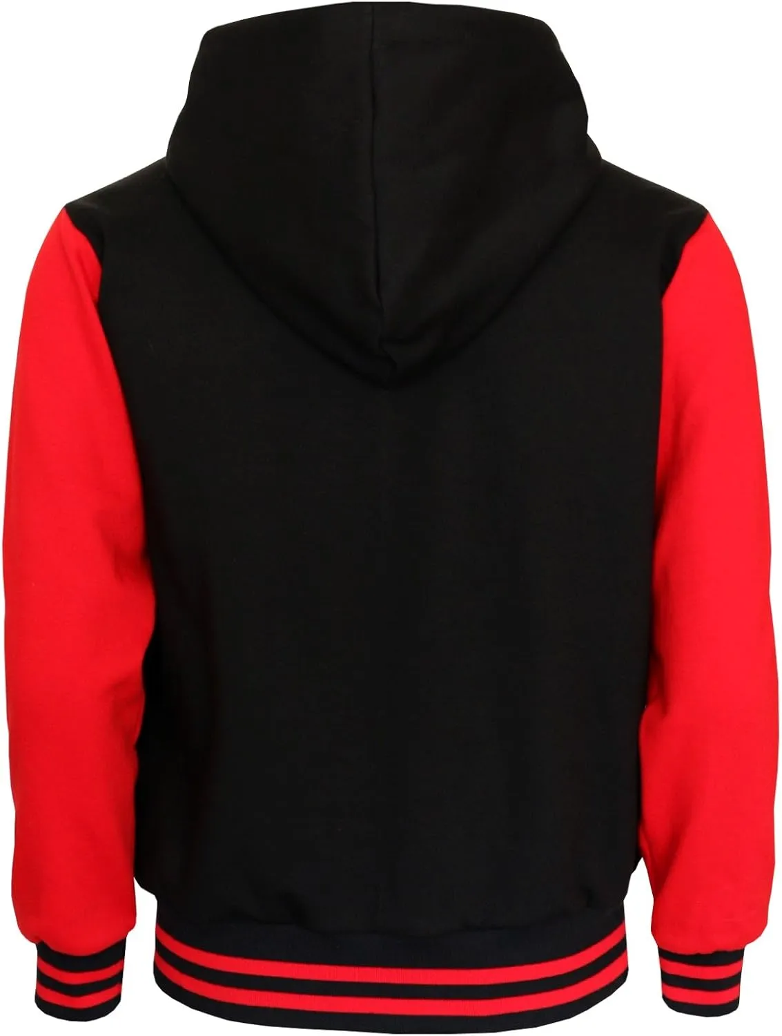 Hoodie Baseball Jacket Varsity Cotton Letterman Jacket