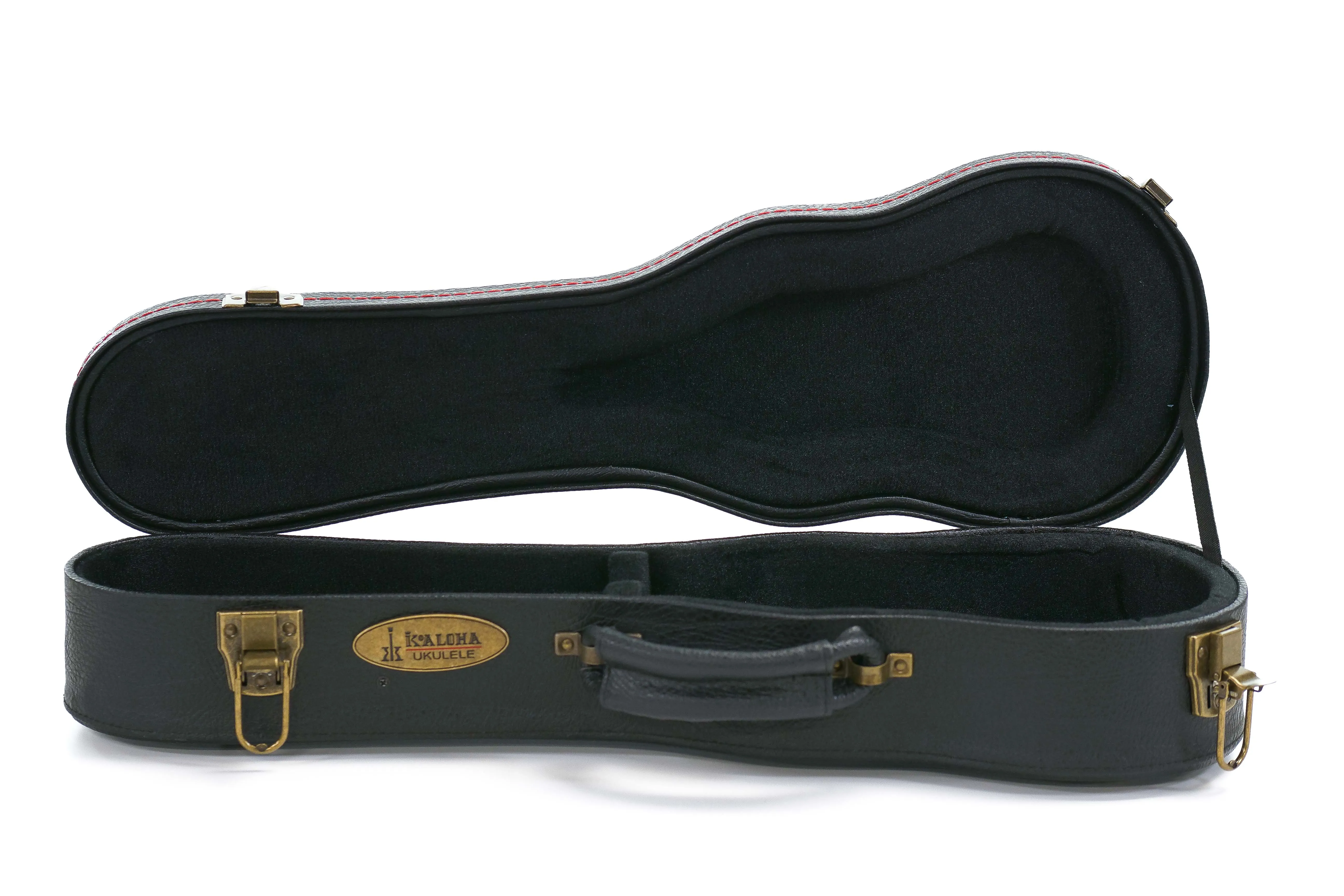 KoAloha Black Hardshell Soprano Longneck Ukulele Case
