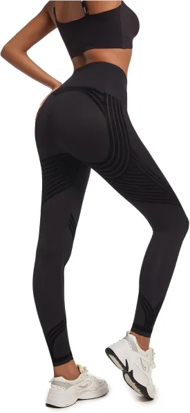 Leggings for Women Compression Body Sculpt Leggings Through Reversible Wear