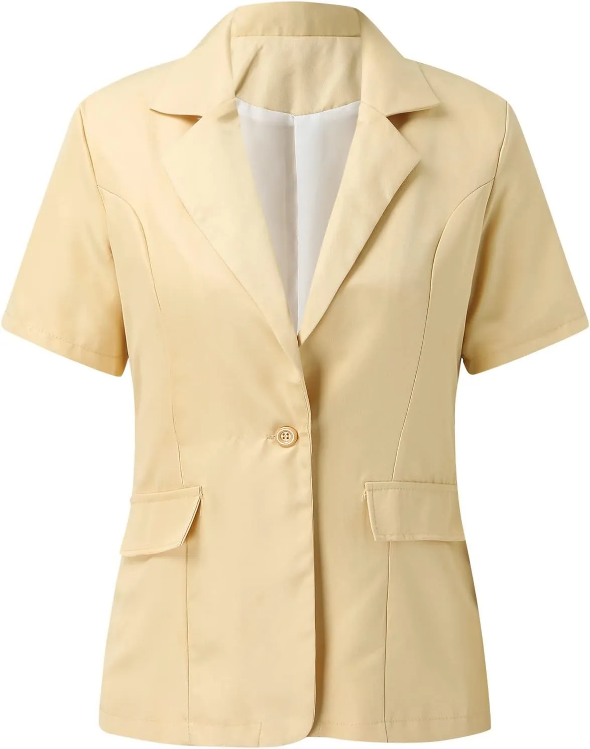 Linen Blazers for Women 2024 Business for Women Jackets Open Front Prtite Fall Winter Top Fitted Gold Blazer