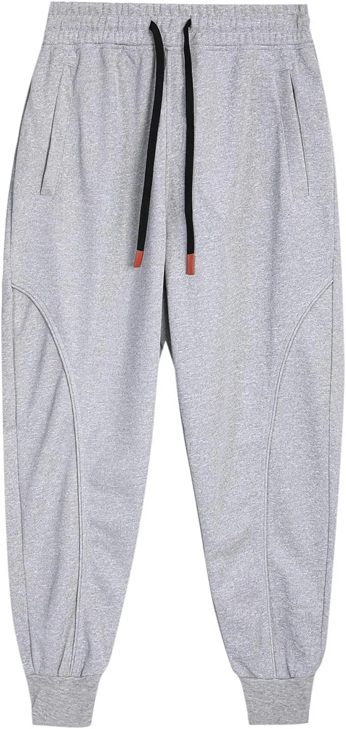Mens Workout Joggers Pants, Men Tapered Bodybuilding Gym Joggers, Athletic Running Sweatpants with Pockets