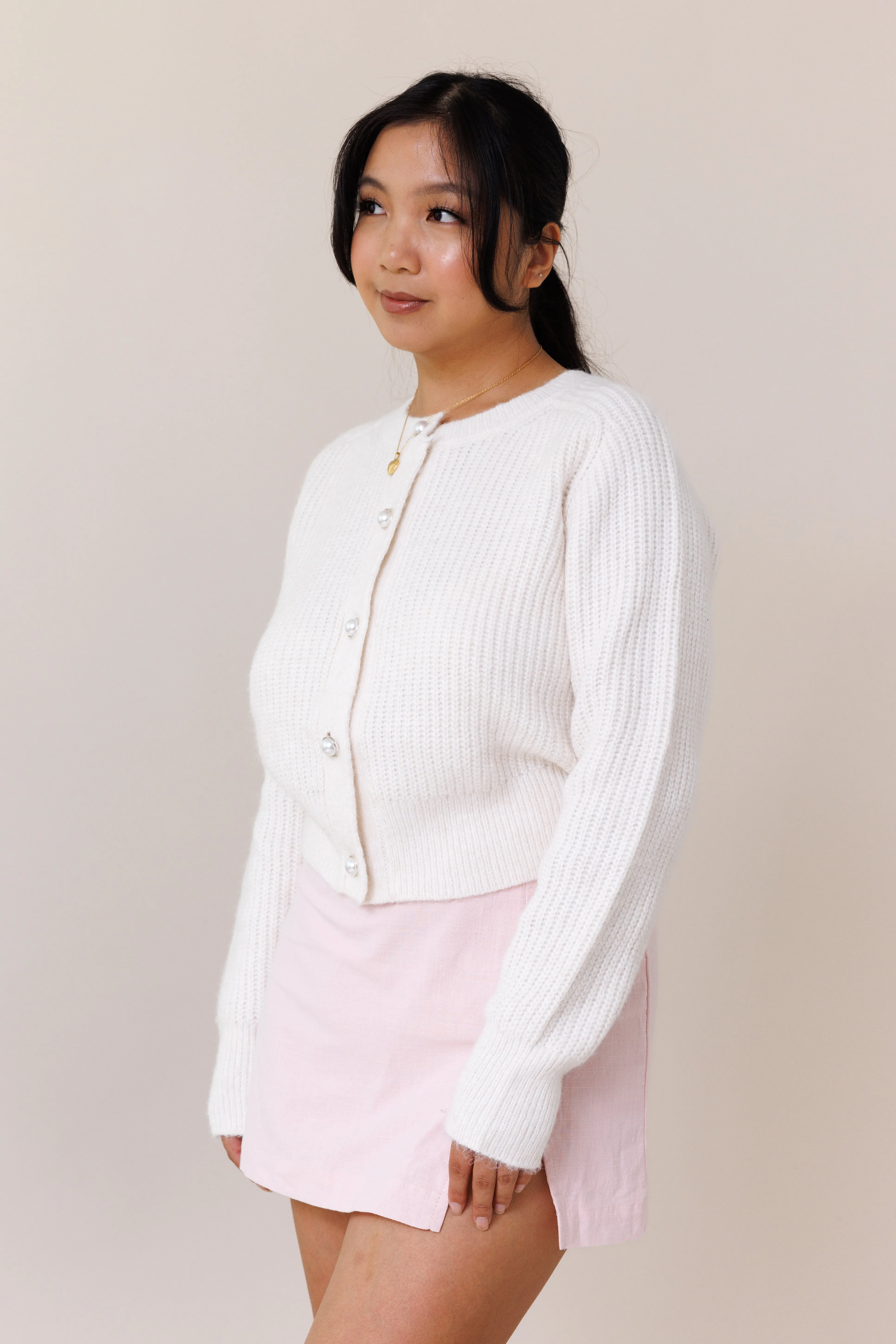 Past Life Cardigan - Cream