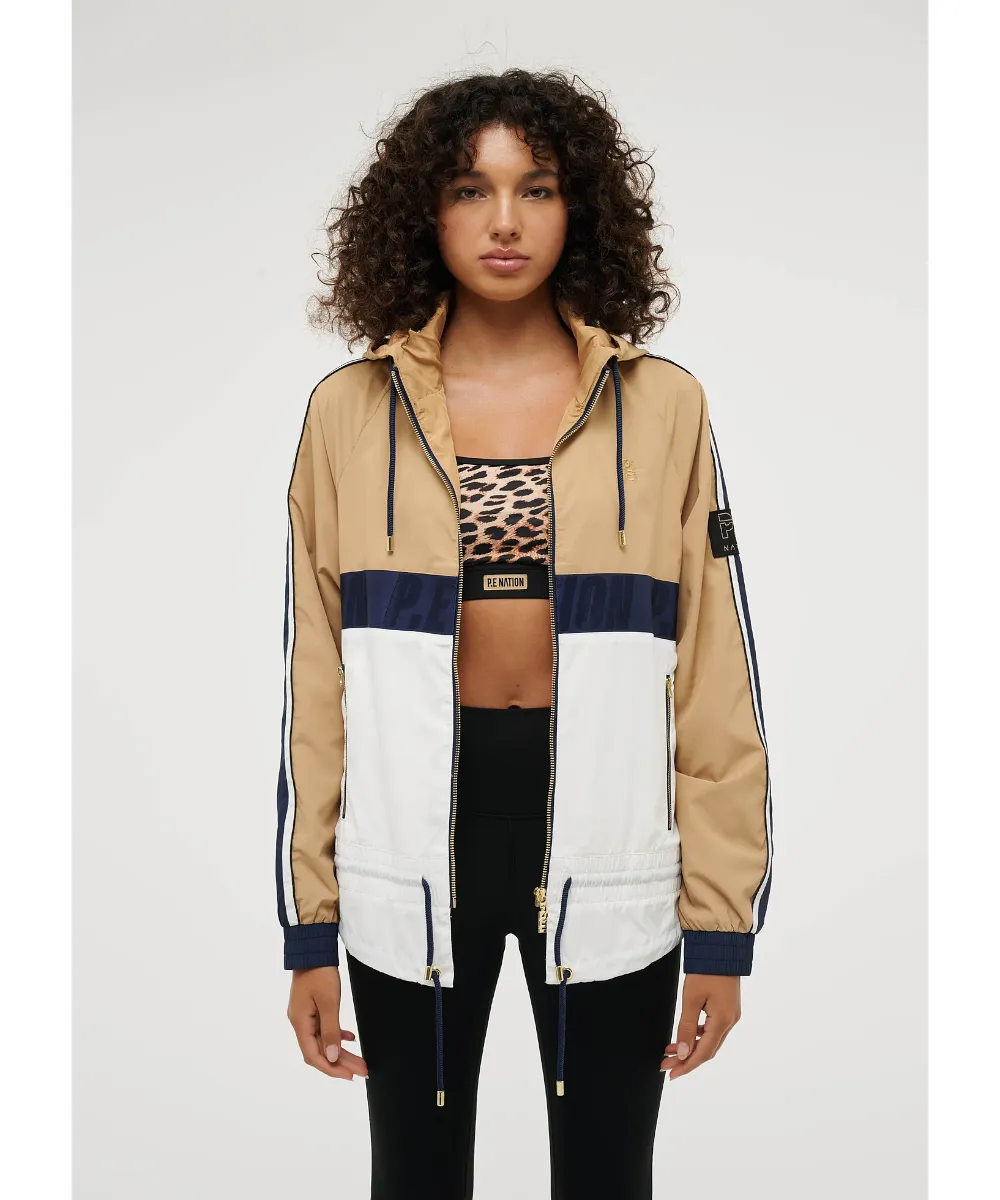 P.E Nation Man Down Jacket (Optic White)
