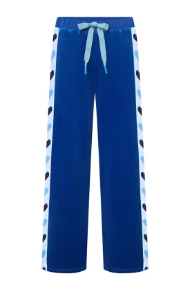 Svea Pants - Blue Hearts