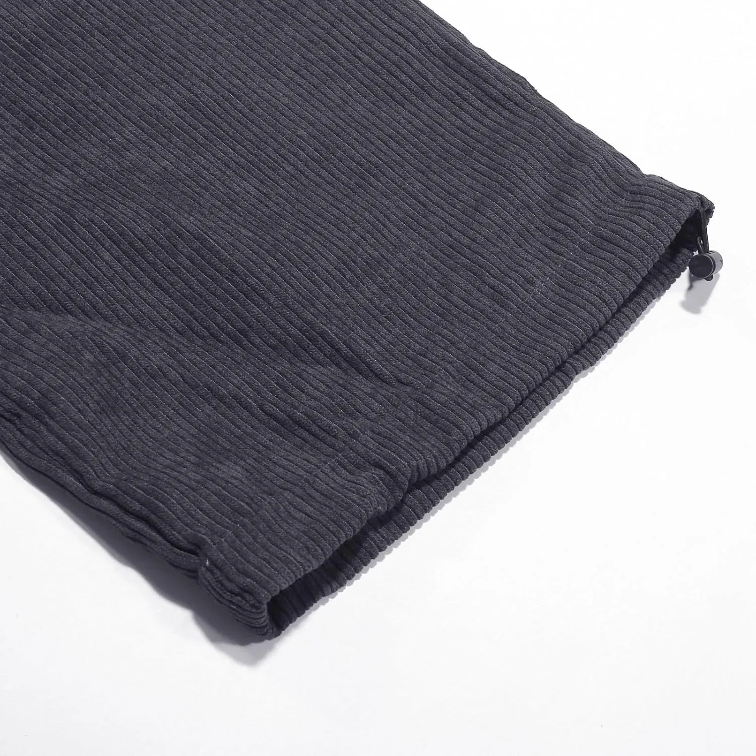 Winter Fall Baggy Cinch Bottom Sweatpants Baggy Sweatpants for Men Sporty Corduroy Workout High Waisted Trousers Soft