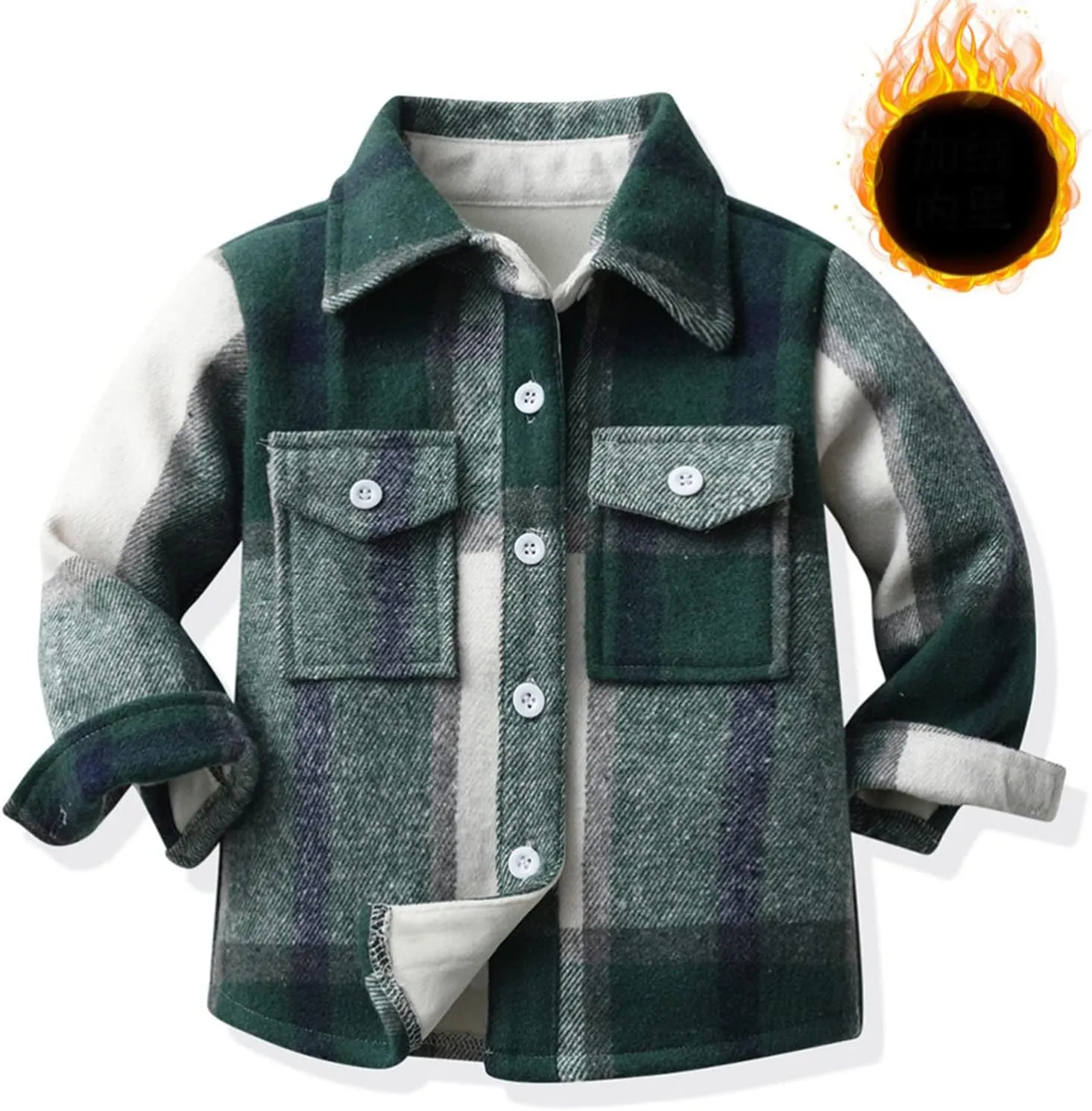 Winter Jacket for Toddlers Boys Kids Toddler Baby Girls Boys Autumn Children's Padded Jacket Fashion Print Long Collar
