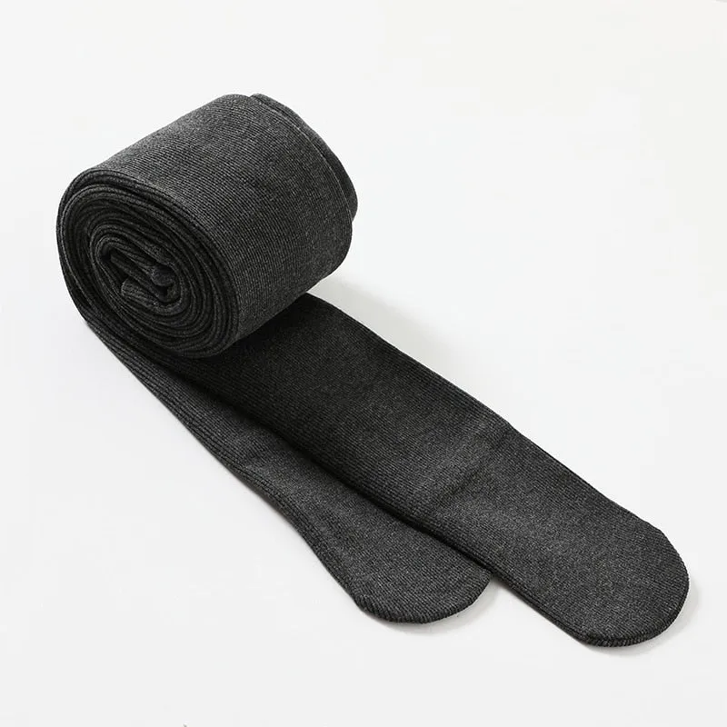 Wjczt Leggings Women Winter Warm Scrunch Leggings Women Plus Velvet Thick Warm Stretchy High Waist Stripes Leggings